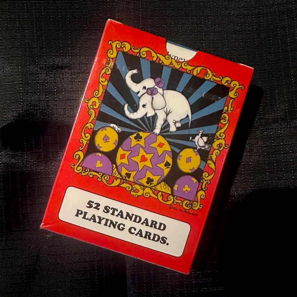 Sealed Evelyn Evelyn Playing Cards Brand New NWT Amanda Palmer The Dresden Dolls